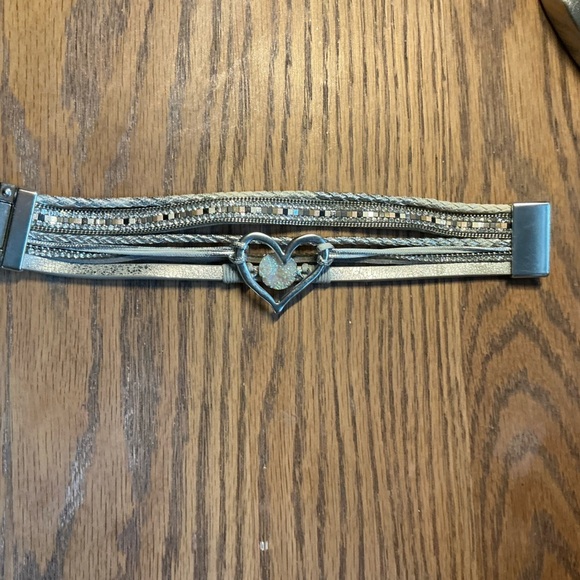 Bohemian Two Tone Bracelet - Picture 2 of 5